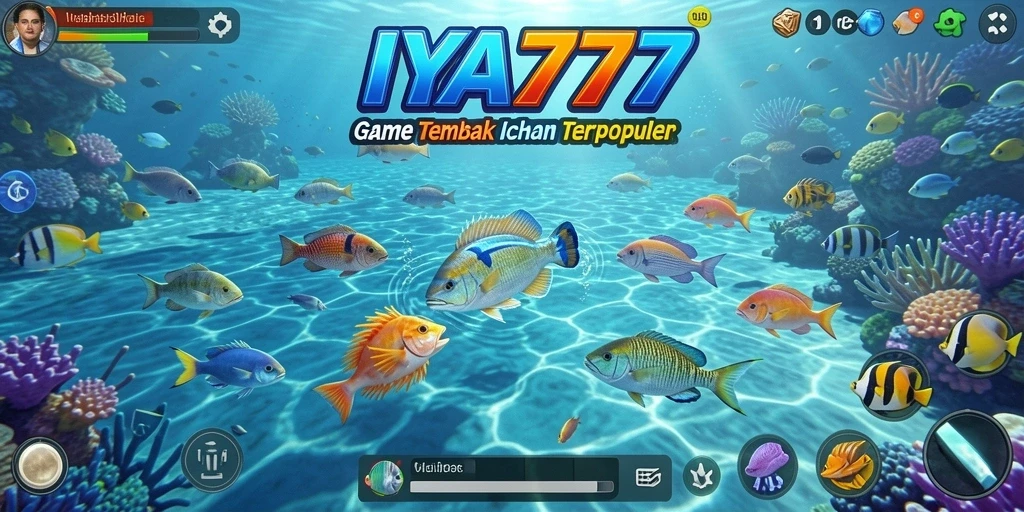 Gameplay seru saat menembak ikan di IYA777.