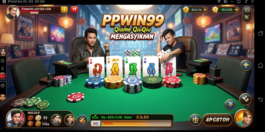 Screenshot gameplay QiuQiu yang menarik dari PPWIN99.