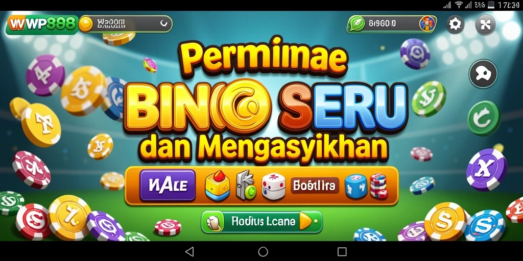 Tangkapan layar WP888 menunjukkan gameplay Bingo yang seru dan interaktif.
